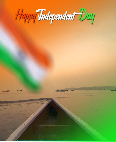 15 August Indian Flag Snapseed Blu Background Images New