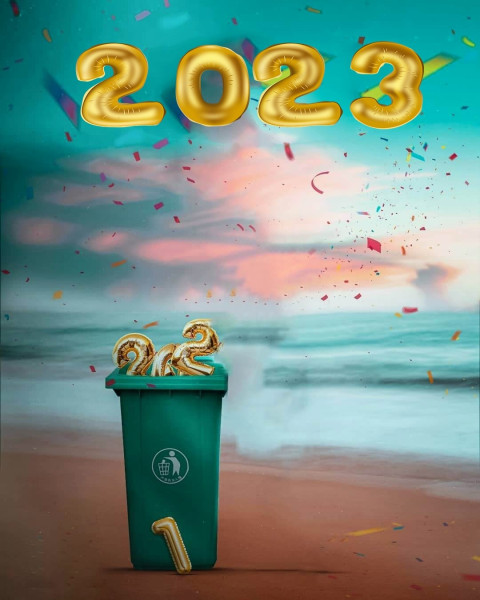 2023 Coming Soon New Year HD Background For Editing