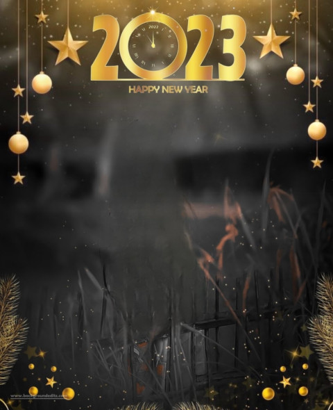 2023 Happy New Year CB HD Background For Editing
