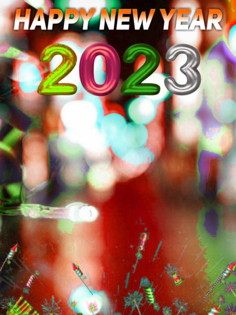2023 Happy New Year HD Editing Backgrounds