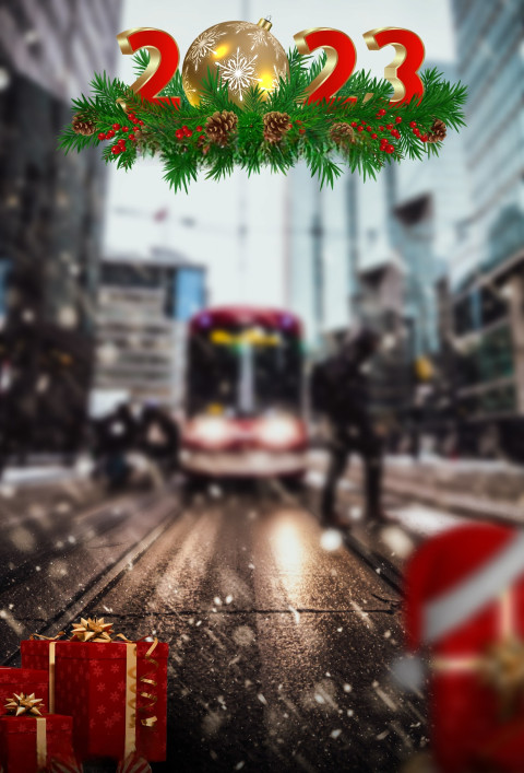 2023 New Year Editing HD Backgrounds