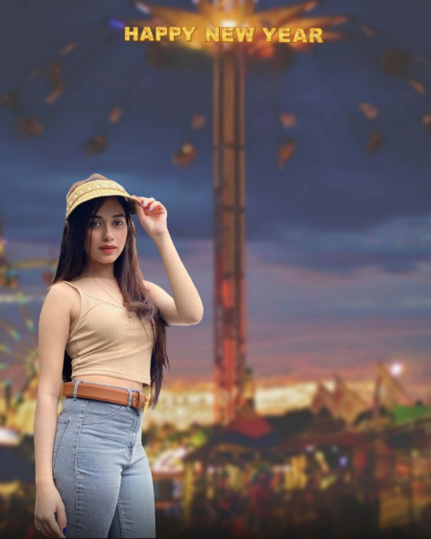 2023 New Year HD Background For CB Photo Editing