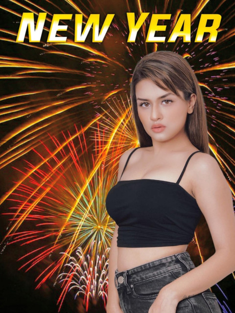 Avneet Kaur Happy New Year Editing CB Background