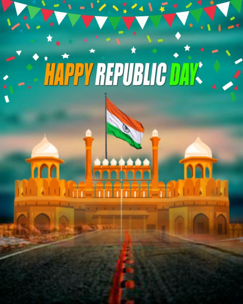 Best Happy Republic Day Photo Editing Free Background