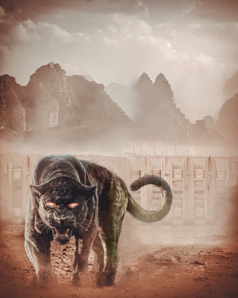 Black Panther Movie Poster PicsArt Background