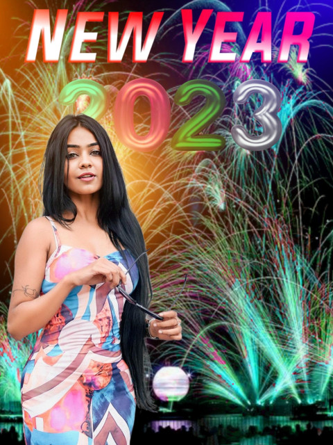 CB Photo Editing 2023 New Year HD Background With Girls Pics