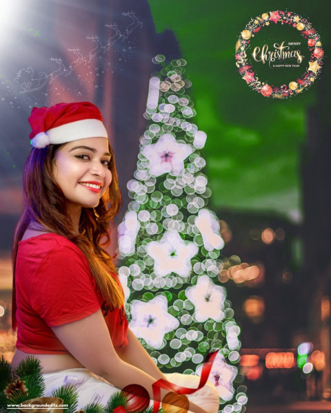 Christmas Editing Hd Backgrounds With Girl Pics
