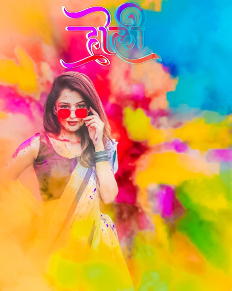 Color Splash CB Photo Girl Background HD For PicsArt