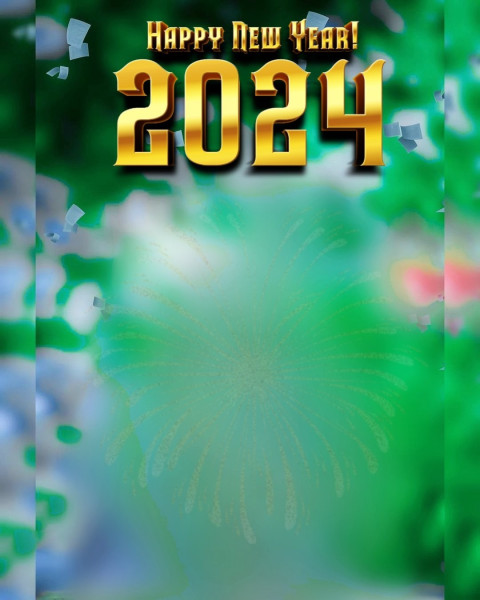 Download 2024 Happy New Year Photo Editing Background CB