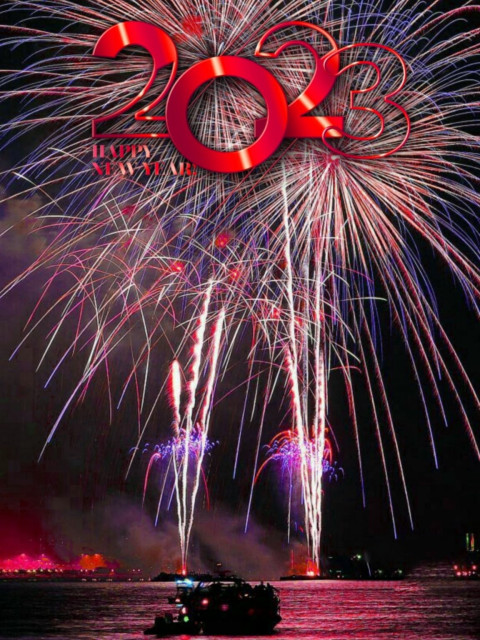 Download Happy New Year 2023 CB Background for Photoshop Editing