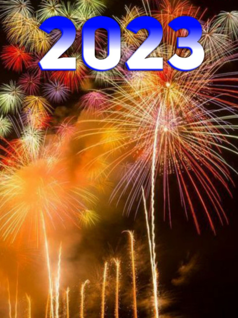 Download Happy New Year 2023 CB Background Full HD