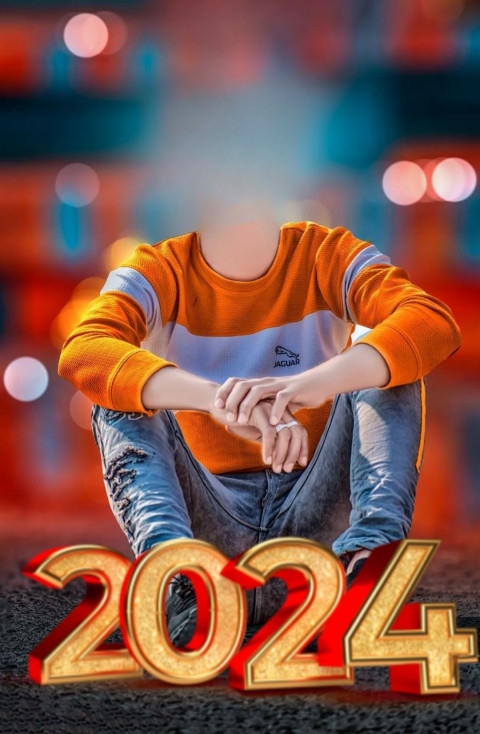 Free 2024 Happy New Year Background HD For Editing Wallpapers