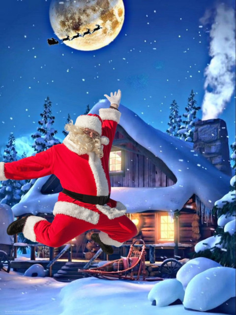 Free Santa Claus Hd Backgrounds Download Free