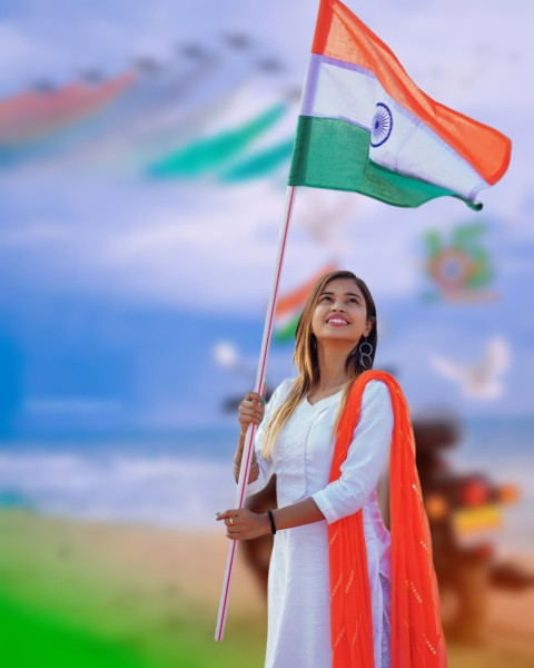 Happy 15 August CB Photo Editing Wallpapers HD Background