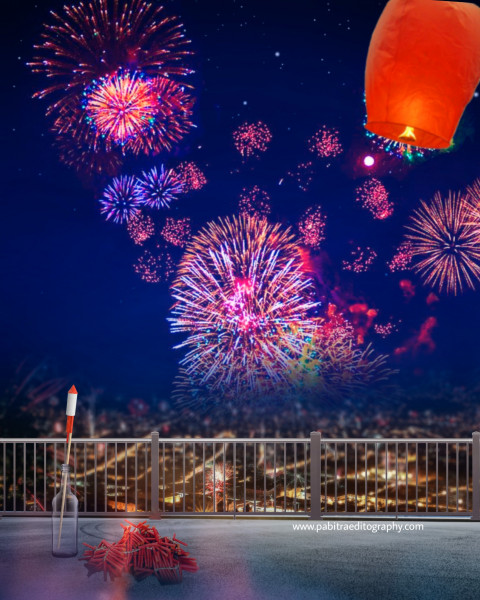 Happy Diwali CB Background For PicsArt Photo Editing