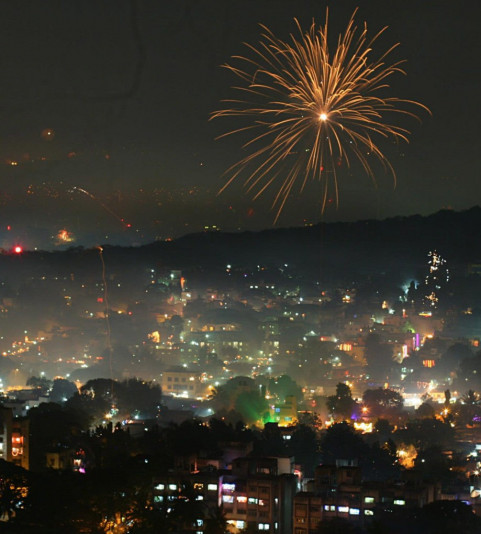 Happy Diwali Fireworks Photo Editing Backgrounds HD