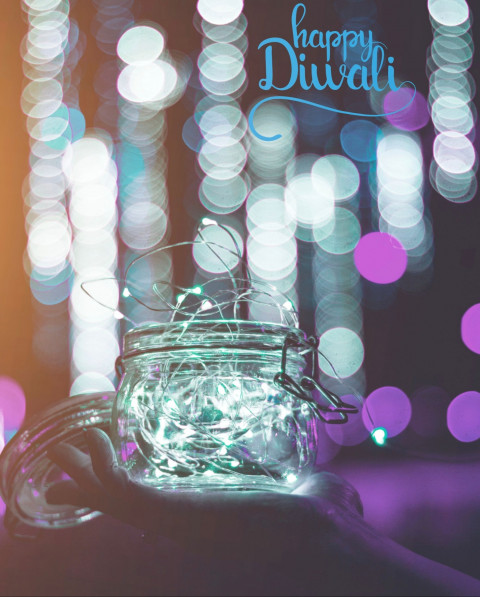 Happy Diwali Photoshop Editing Background Full HD
