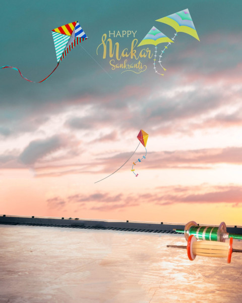 Happy Makar Sankranti Background Images