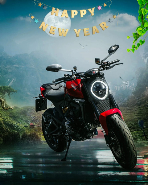 Happy Near Year 2023 Background HD For Car Editing