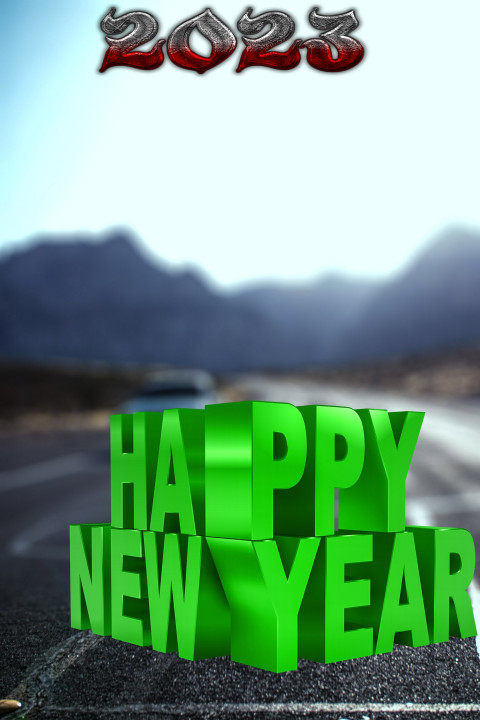 Happy Near Year 2023 Editing Manipulation CB Background