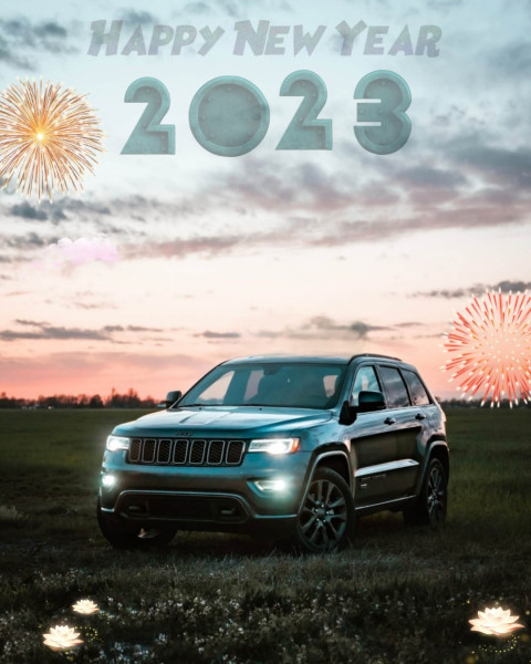 Happy New Year 2023 Backgrounds  For Editing