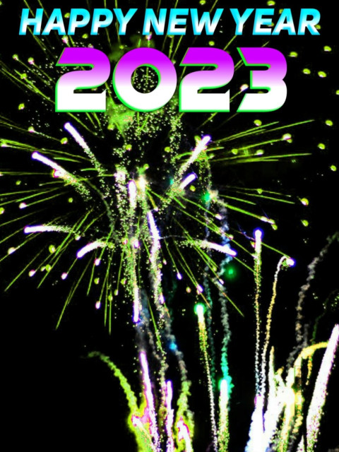 Happy New Year 2023 CB Background Editing