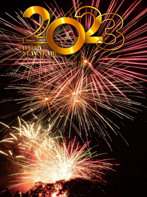 Happy New Year 2023 CB Editing Background Full Stock Download Free