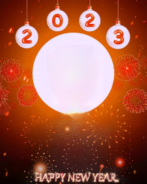 Happy New Year 2023 Hd Editing Background