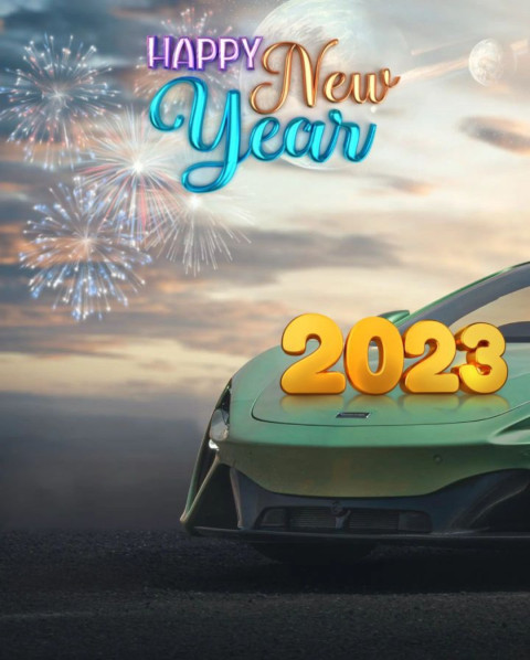 Happy New Year 2023 Photo Editing Backgrounds