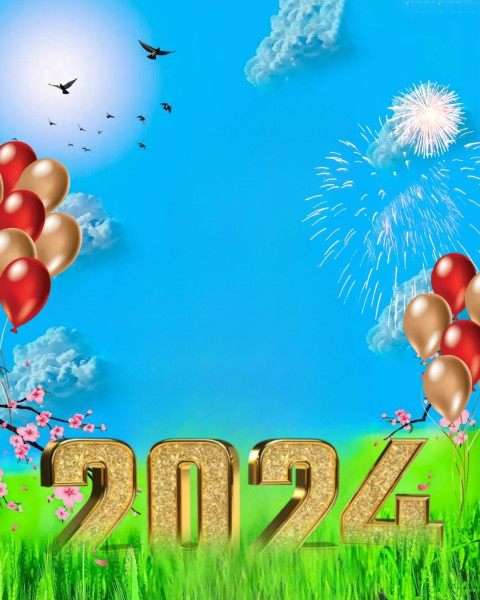 Happy New Year Background 2024 Hd For Editing Photo Wallpapers Free