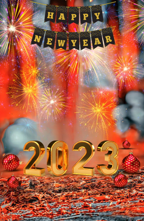 Happy New Year CB Hd Photo Editing Background