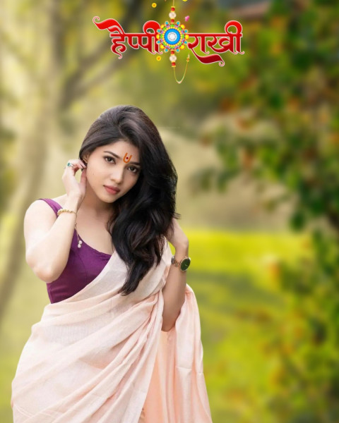 Happy Raksha Bandhan Backgrounds HD With Sister For Picsart Rakhi Editing