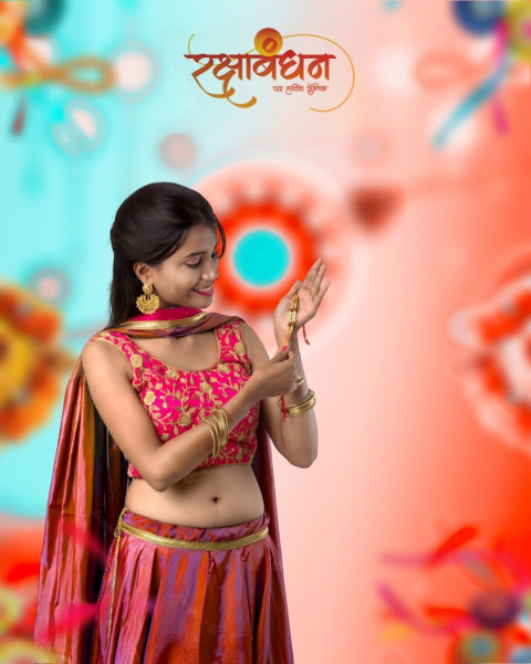 Happy Raksha Bandhan Photo Editing Hd Rakhi Background