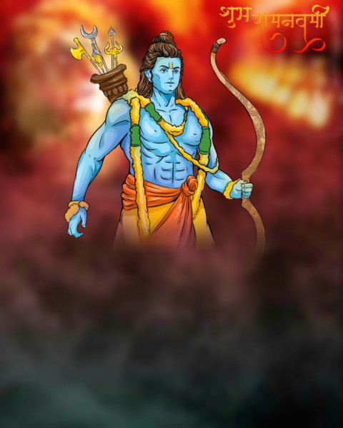 Happy RamNavami Editing Background Hd Images