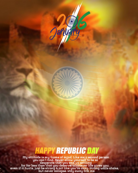 Happy Republic Day Background HD For Photoshop & PicsArt Photo Editing
