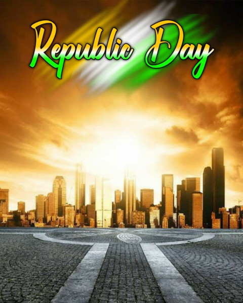 Happy Republic Day CB Background Full HD Free Stock Photos