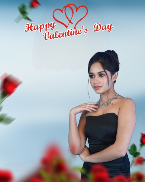 Happy Valentine Day CB Girl Background Full HD