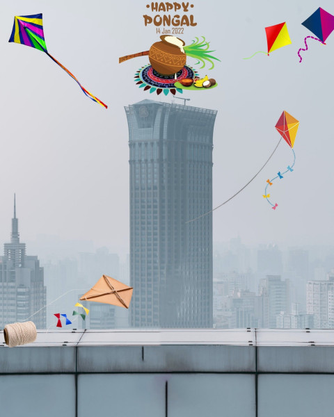 Hd Makar Sankranti Background Download