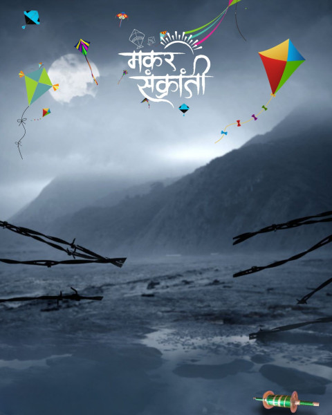 Hd PicsArt Makar Sankranti CB Editing Background