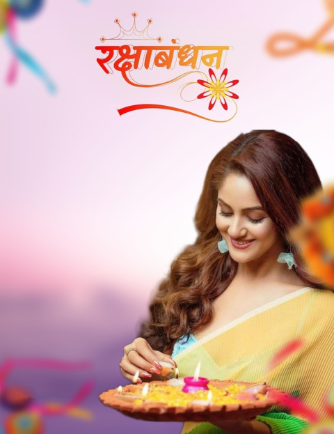 HD Raksha Bandhan Editing Sister Wallpapers Background