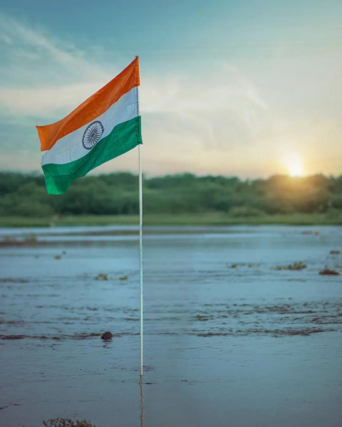 Indian Jhanda Photos For 15 August CB Editing New Sky Background