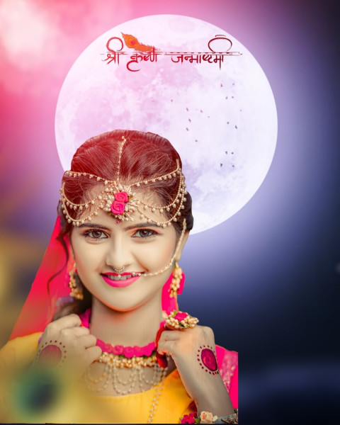 Krishna Janmashtami Snapseed Editing HD Background Pics