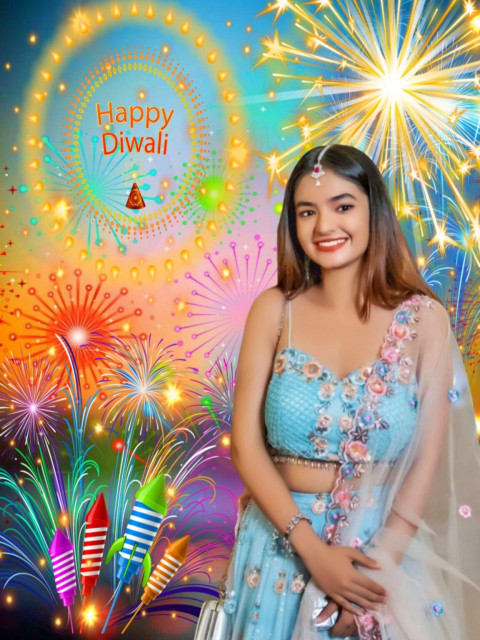 Latest Diwali Editing CB Background Full Stock   With Girls