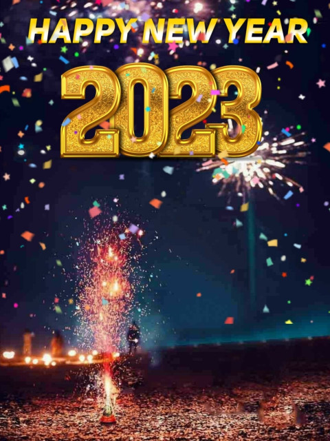 Latest Happy New Year 2023 Background Full HD Download