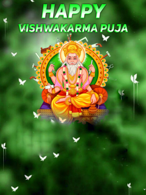 Latest Happy Vishwakarma CB PicsArt Editing Background Free Download