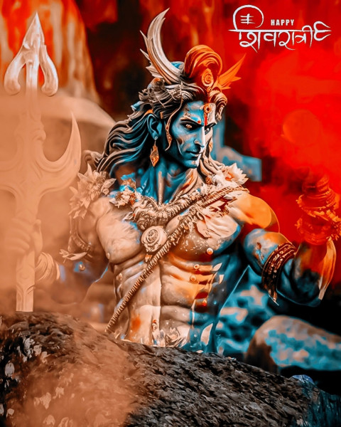 Lord Shivratri Background HD For Photoshop New Editing
