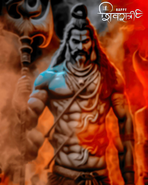 Maha Shivratri Background Full HD For CB Photo Editing