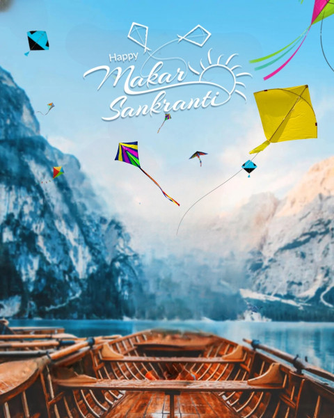 Makar Sankranti CB Photo Editing Backgrounds