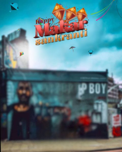 Makar Sankranti HD Photo Editing Backgrounds