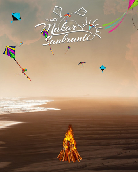 Makar Sankranti Photo Editing Hd Background NEw